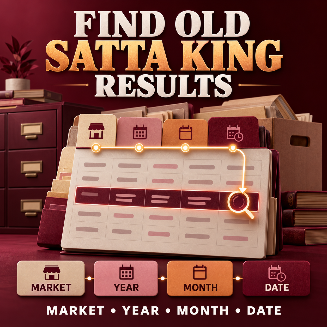 How to Find Old Satta King Results by Date, Month, and Market