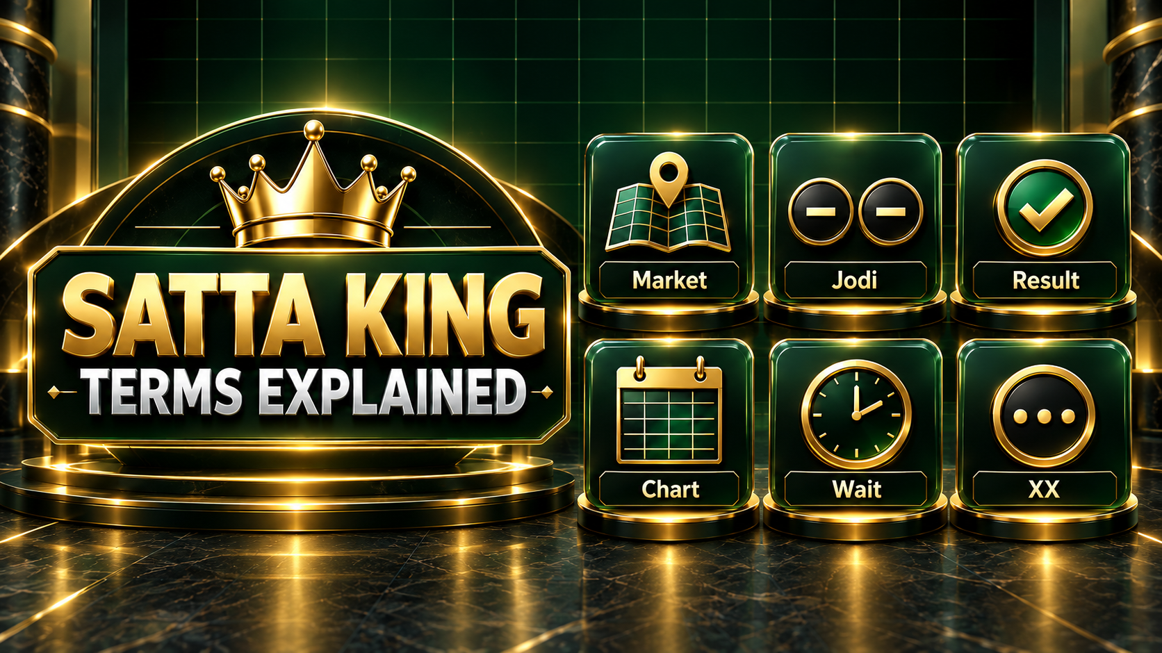 Satta King Terms Explained: Market, Jodi, Result, Chart, Wait and XX